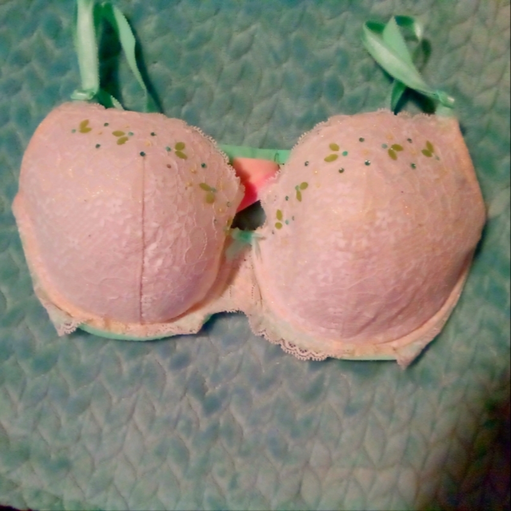 NWT 32DD Victoria Secret Mint Green Bra